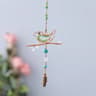 Sun  Moon Crystal Wind Chime Suncatcher  Prism Hanging Decor For Bedroom Balcony  Garden 12