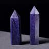 Natural Crystal Obelisk Wand  Rose Quartz  Amethyst Healing Point For Reiki  Home Decor 6
