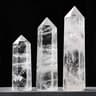 Natural Crystal Obelisk Wand  Rose Quartz  Amethyst Healing Point For Reiki  Home Decor 10