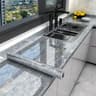 Marble Peel And Stick Wallpaper Roll  Waterproof OilProof SelfAdhesive Film For Kitchen  Home Decor 8