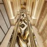 Golden Abstract Marble Runner Rug  NonSlip Hallway Carpet Luxury 3D Print Washable Floor Mat 11