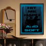 Vintage BillieInspired Hit Me Hard  Soft Kraft Poster Set  Retro Aesthetic Sticky Wall Decor 6