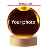 Personalized Baby Ultrasound Crystal Ball  2D Laser Engraved Keepsake Glass Sphere Gift 7