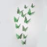 3D Mirror Butterfly Wall Stickers  Hollow Gold Silver  Blue DIY Room Decor 19