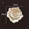 Vintage Rose Wood Carving Appliques  Decorative Onlays For Furniture  Antique Home Decor 15