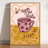 Buongiorno Espresso Canvas Print  Coffee Kitchen Wall Art Poster For Cafe  Modern Home Decor 24