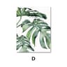 Nordic Botanical Canvas Wall Art  Monstera Fern  Banana Leaf Prints For Living Room  Bedroom Decor 9