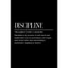 Motivational Quote Canvas Wall Art  Inspirational Discipline Poster For Living Room  Office Decor 8