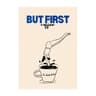 Coffee Diver Canvas Wall Art  Trendy Coffee Lover Poster For Kitchen  Home Gallery Decor 24