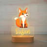 Personalized Animal LED Night Light  Custom Name Acrylic Lamp For Kids Bedroom  Baby Gift 12