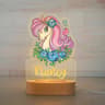 Personalized Animal LED Night Light  Custom Name Acrylic Lamp For Kids Bedroom  Baby Gift 20