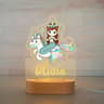 Personalized Animal LED Night Light  Custom Name Acrylic Lamp For Kids Bedroom  Baby Gift 21