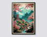 HokusaiInspired Mount Fuji Wave Canvas  Japanese Sunrise Landscape Wall Art For Modern Home Decor 16