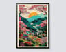 HokusaiInspired Mount Fuji Wave Canvas  Japanese Sunrise Landscape Wall Art For Modern Home Decor 17