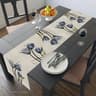 Rustic Tulip Linen Table Runner  100 Linen Farmhouse Dining Table Decor 13x70 In 4