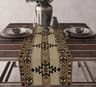 Aztec Tribal Linen Table Runner For Dining Table  Boho Geometric Farmhouse Kitchen Decor 11