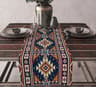 Aztec Tribal Linen Table Runner For Dining Table  Boho Geometric Farmhouse Kitchen Decor 14