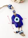 Turkish Evil Eye Macrame Wall Hanging  Nazar Protection Charm Rearview Mirror  Home Decor 28