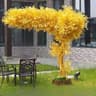 Artificial Blossom Tree Decor  Realistic Peach Cherry  Maple Silk Tree For Wedding Event  Home Deco 9