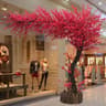 Artificial Blossom Tree Decor  Realistic Peach Cherry  Maple Silk Tree For Wedding Event  Home Deco 11