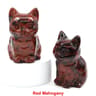 Amethyst Crystal Cat Figurine  HandCarved Healing Stone Statue For Meditation  Home Decor 12