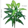 Tall Artificial Calla Lily  Tropical Leaf Plant  Realistic Faux Flower Decor For Home  Event Stylin 9