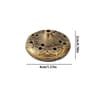 Antique Brass Dragon  Phoenix Incense Burner  Mini Hollow Pocket Aromatherapy Holder For Tea Table  8