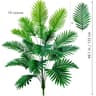 Large Artificial Palm Tree Leaves  Adjustable 2049 In Tropical Faux Plant Branches For Home  Garden 19