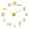 Large 3D DIY Wall Clock  Luminous Silent Modern Wall Sticker Clock For Living Room Decor 11