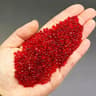 Red Glass Gravel Chips  Irregular Decorative Stones For Fish Tank Vase Filling  Garden Decor 6