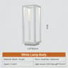 Modern Rechargeable LED Table Lamp  European Style Dimmable Sensor Light For Home Hotel  Restaurant 9