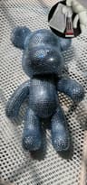 Fluorescent Diamond Bear Figurine  DIY Rhinestone Crystal Resin Bear Decor  Gift 3113 In 12