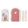 Enchanted Fairy Elf Mini Door Decor Set  Whimsical Wall  Tooth Box Gift For Kids Rooms 6