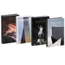 Luxury Faux Decorative Book Set  Aesthetic Coffee Table  Bookshelf Storage Decor 4 Pcs 10