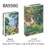 Luxury Artist Series Faux Book Storage Box  Van Gogh Monet Picasso Decorative Organizer 26