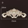 Antique Wood Carved Appliques Onlays  Decorative Moulding Wall  Furniture Accents 12