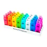 Portable Weekly  Monthly Pill Organizer Case  BPAFree Travel Pill Box With AMPM Compartments 9
