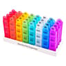 Portable Weekly  Monthly Pill Organizer Case  BPAFree Travel Pill Box With AMPM Compartments 11