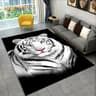 3D Animal Print Area Rug  NonSlip Flannel Carpet For Living Room Bedroom  Home Decor 19