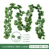 Artificial Ivy Leaf Vine Garland  Realistic Hanging Greenery Decor 6