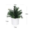 Artificial Bonsai Potted Plant  Realistic Mini Tree Decor For Home Office  Garden Display 6