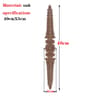 HandCarved European Oak Applique  Vintage Floral Wood Onlay Decor For Furniture  Doors 7