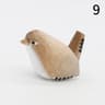 Handmade Wooden Bird Figurine  Nordic Style HandCarved Basswood Bird Decor Gift 14