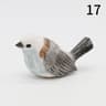 Handmade Wooden Bird Figurine  Nordic Style HandCarved Basswood Bird Decor Gift 22