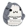 Handmade Crochet Plush Emotional Support Gift  Cute Mini Desk Decor  Comfort Companion 12