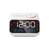Smart LED Digital Alarm Clock With FM Radio  Voice Control Desktop Clock With Temperature  Humidity 7