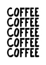 Bone Brew Minimalist Canvas Poster  Skeleton Coffee Line Art Wall Decor For Kitchen  Cafe 18