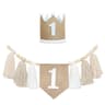 Boho 1st Birthday High Chair Banner  Modern Nursery  Baby Room Party Decoration 7