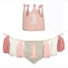 Boho 1st Birthday High Chair Banner  Modern Nursery  Baby Room Party Decoration 13