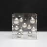 Modern Geometric Metal Ball Art Ornament With Transparent Acrylic Box Decor 6